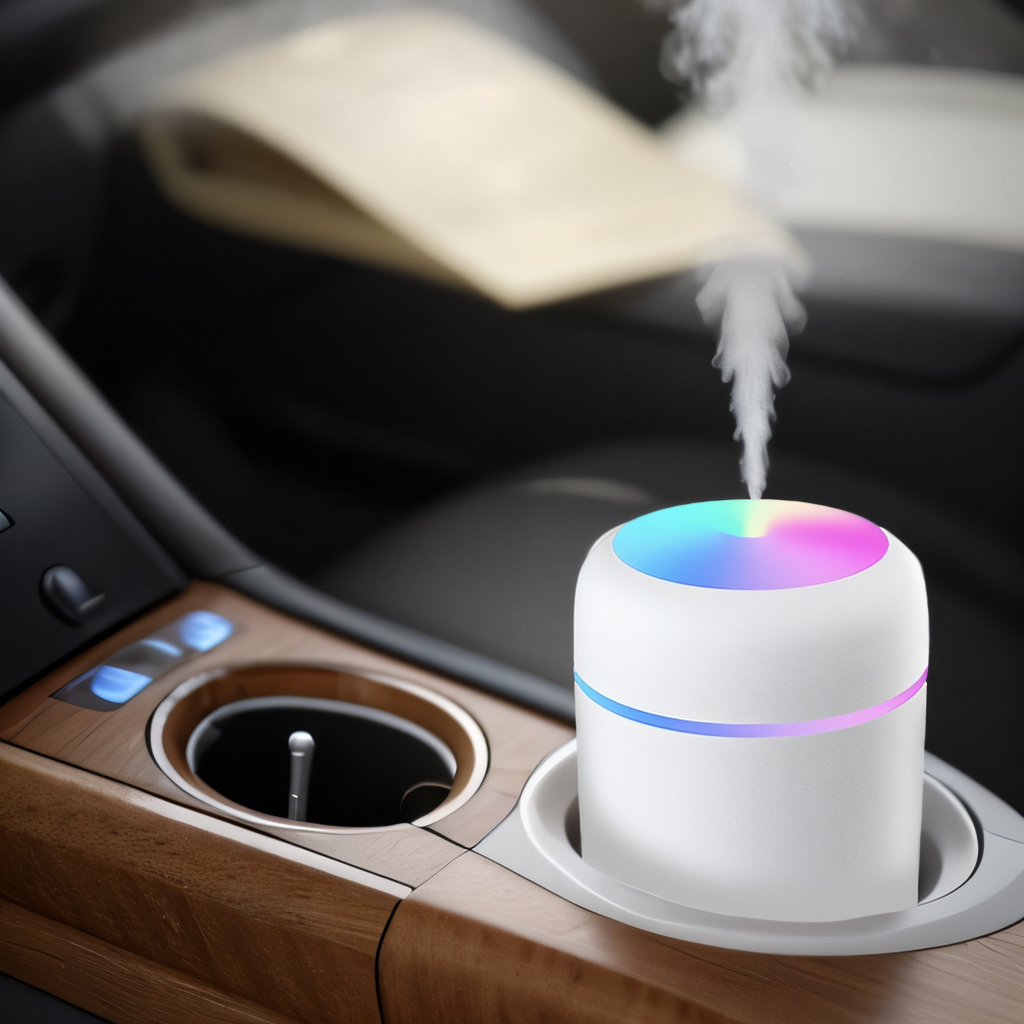 Hot Sale Portable Mini 300ml H2o Room Atomizer Car Humidifier Led Colorful Light Usb Air Humidifier