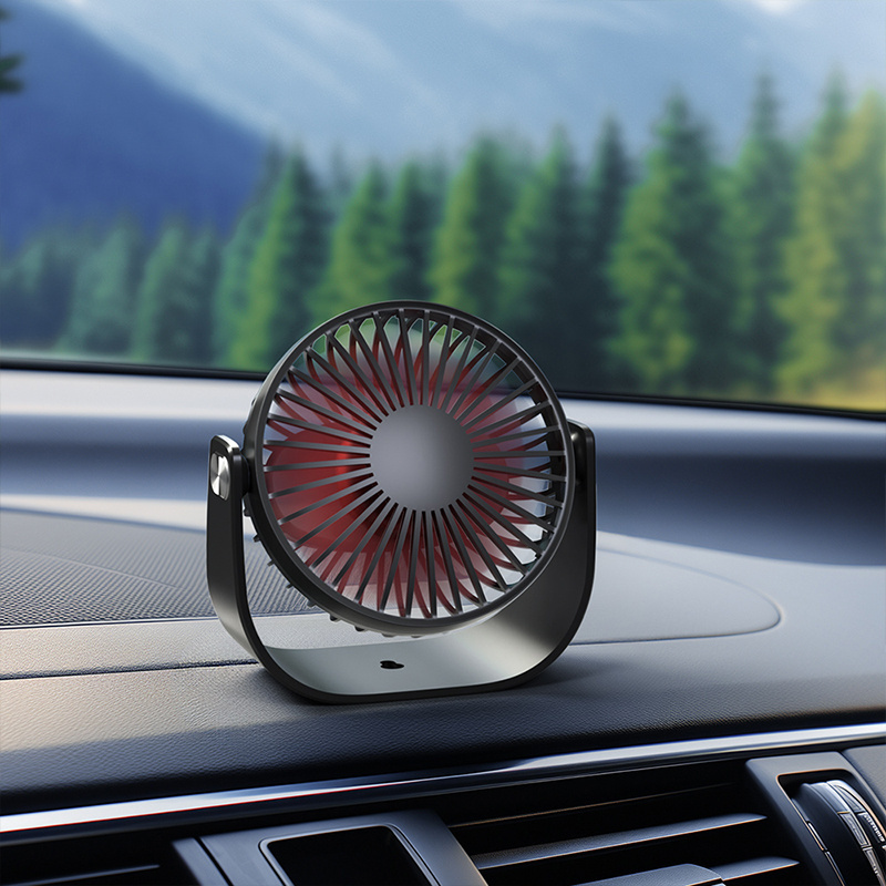 New Portable Personal Hanging Mini Rechargeable Cooling  Fans Adjustable Electric Outdoor Camping Car Office Desktop Fan