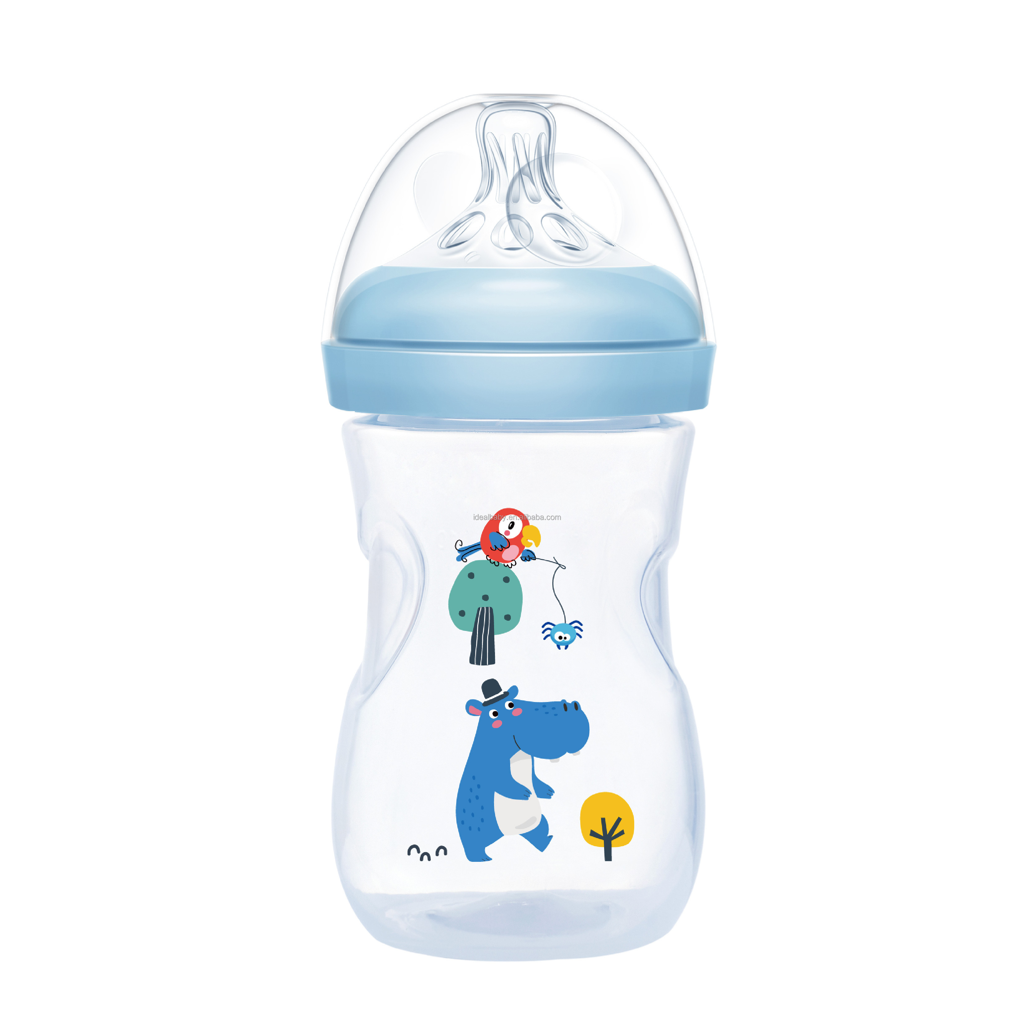 Hot sale 8oz/240ml PP Wide Neck Baby Bottle, Baby feeding Bottle, BPA free Baby Feeding Bottle