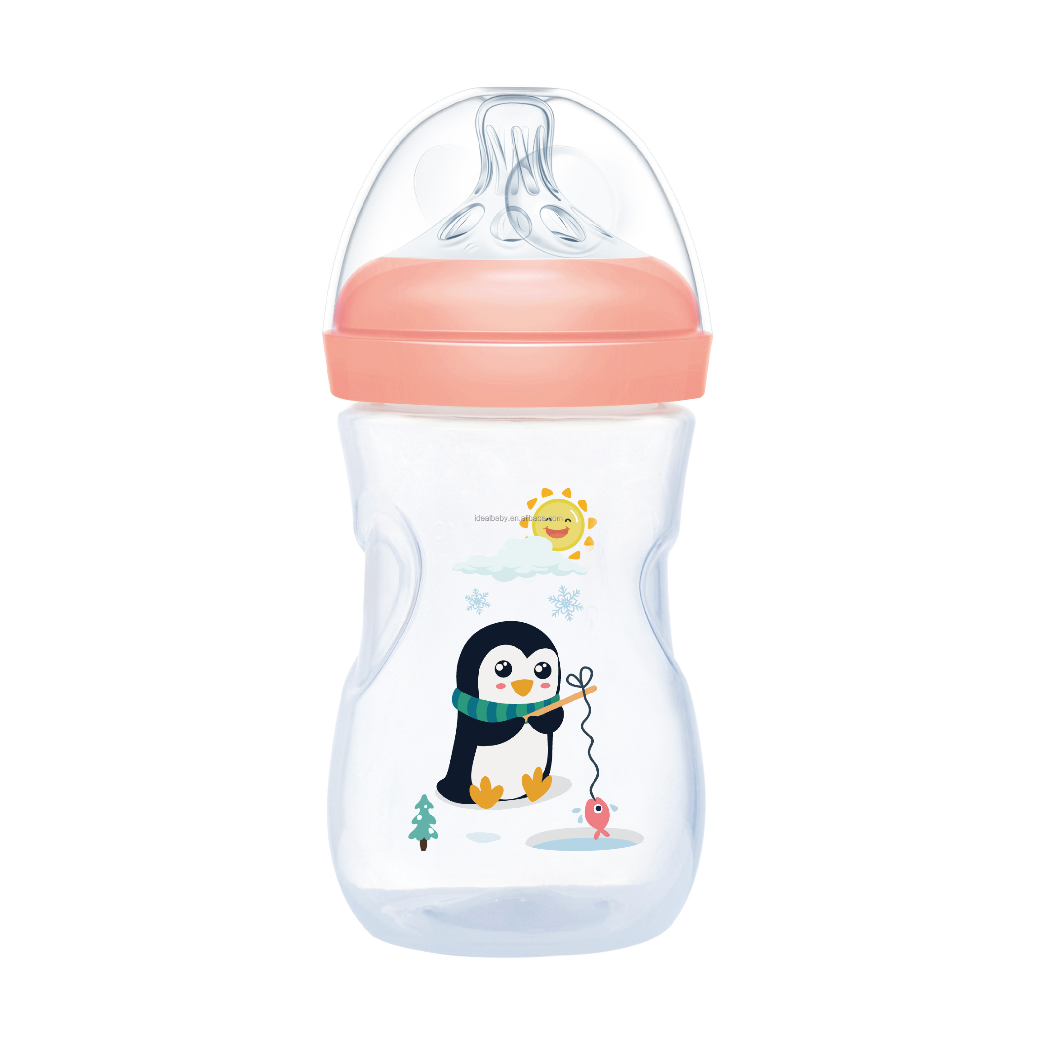 Hot sale 8oz/240ml PP Wide Neck Baby Bottle, Baby feeding Bottle, BPA free Baby Feeding Bottle