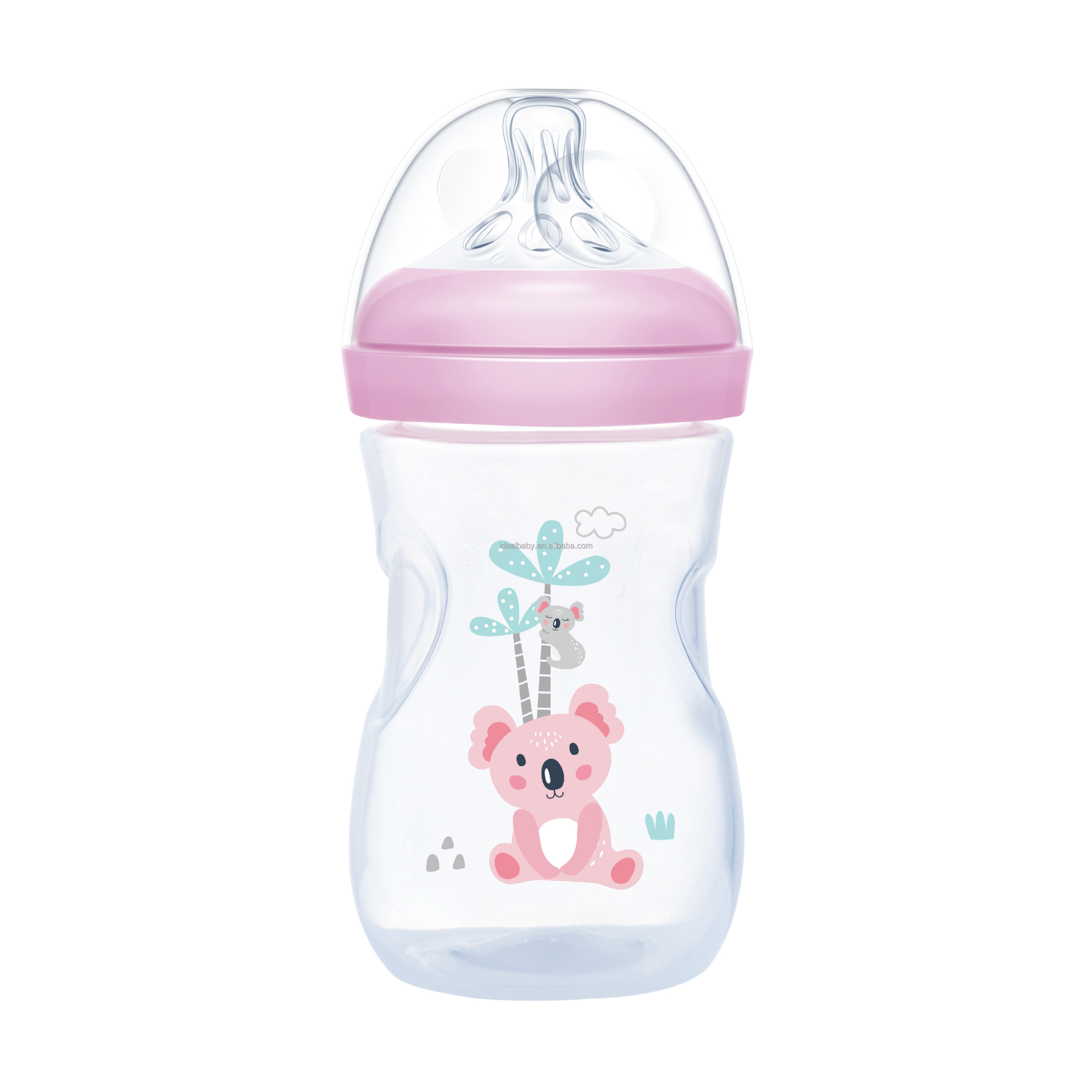 Hot sale 8oz/240ml PP Wide Neck Baby Bottle, Baby feeding Bottle, BPA free Baby Feeding Bottle