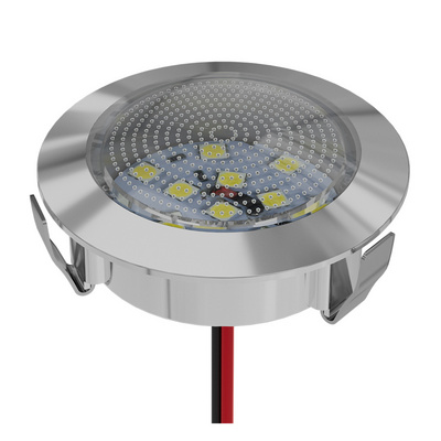 Recessed Dc 12V Roof Night Lamp Led Interior Dome 12 Volt Rv Ceiling Light For Marine Boat Car Caravan Motorhome Trailer