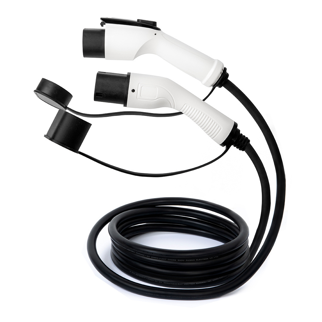 Ev Charging Cable With Plug 32A 1 Phase Type 2 To Gbt Iec 62196 Ev Cable