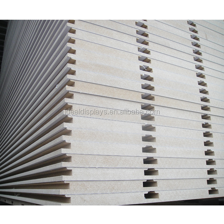 MDF melamine faced slat panel with low price