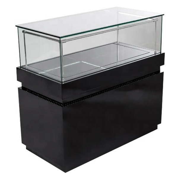 Hot sale glass vitrine display cabinet with great price