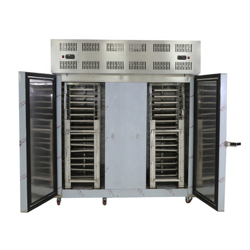 Vertical 30 plates mobile blast flash freezer with carts