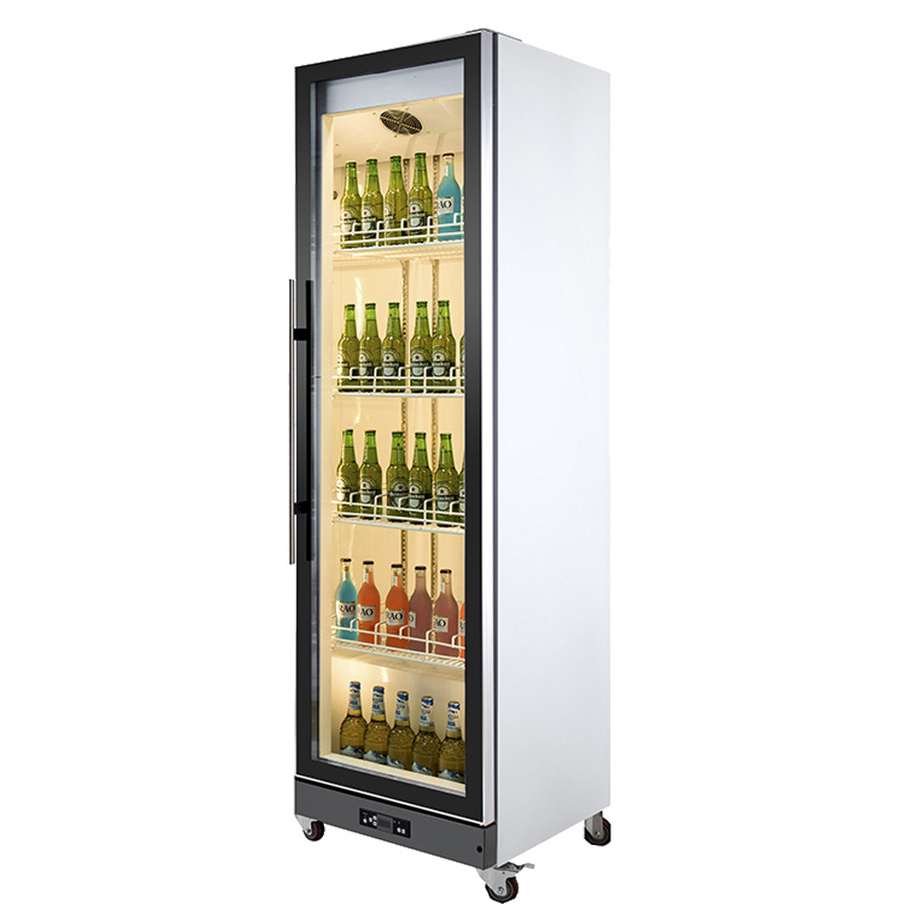 Shop Merchandising Reach-In Refrigerators Pepsi Upright Beverage Cooler Beer Bottle Fridge