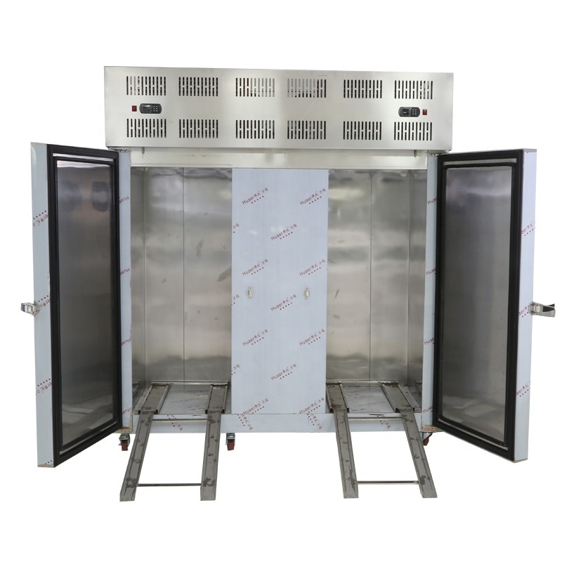 Vertical 30 plates mobile blast flash freezer with carts