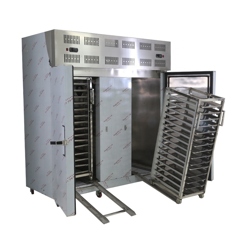 Vertical 30 plates mobile blast flash freezer with carts