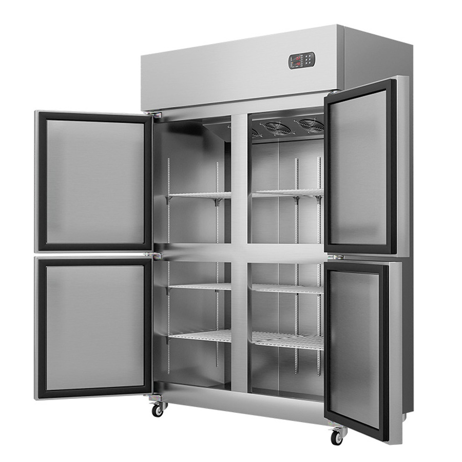 Tall Gastronomy Compatible Upright Fridge Freezers Bulk Frozen Storage Freezer