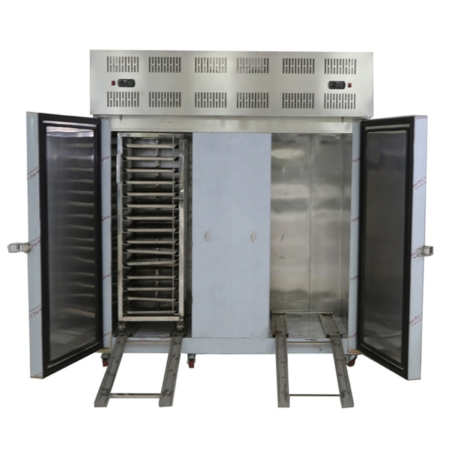 Vertical 30 plates mobile blast flash freezer with carts