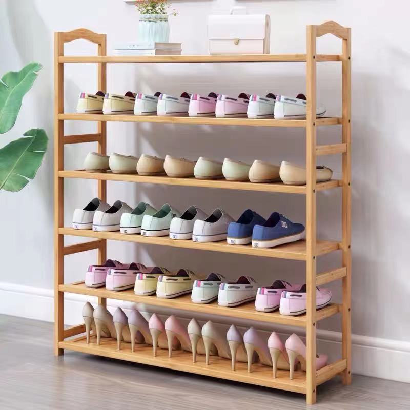 2021 Factory price  living room storage shoe rack OEM logo wood rack shelf decoration side table shoe rack with drawer