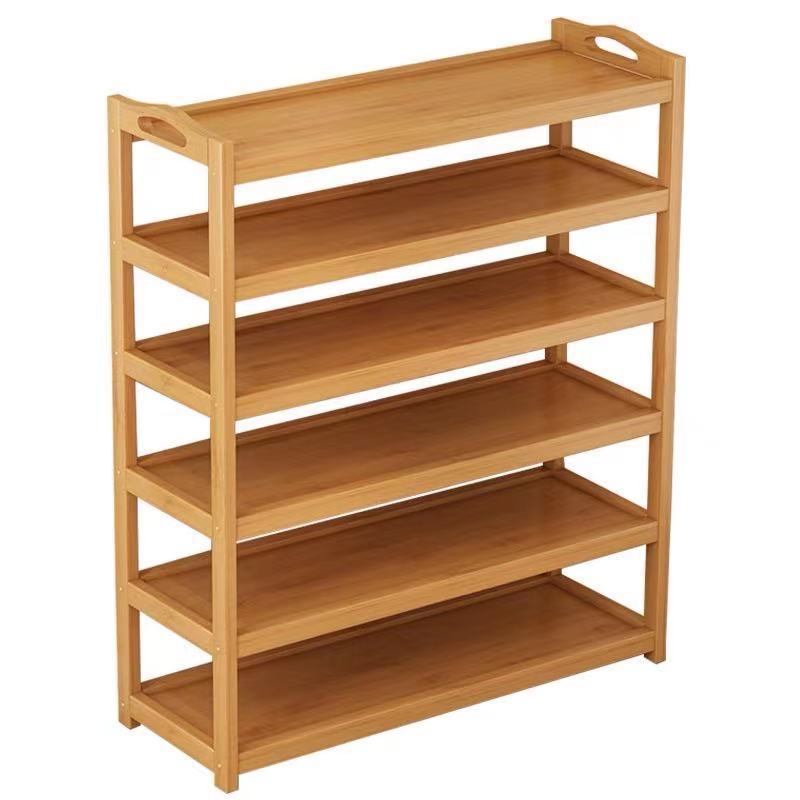 2021 Factory price  living room storage shoe rack OEM logo wood rack shelf decoration side table shoe rack with drawer