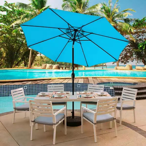 Folding Hotel Furniture Parasol Swimming Pool Outdoor Patio Garden Beach Umbrella