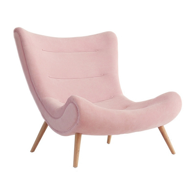 Round Shape Fashion Single Sofa Chair