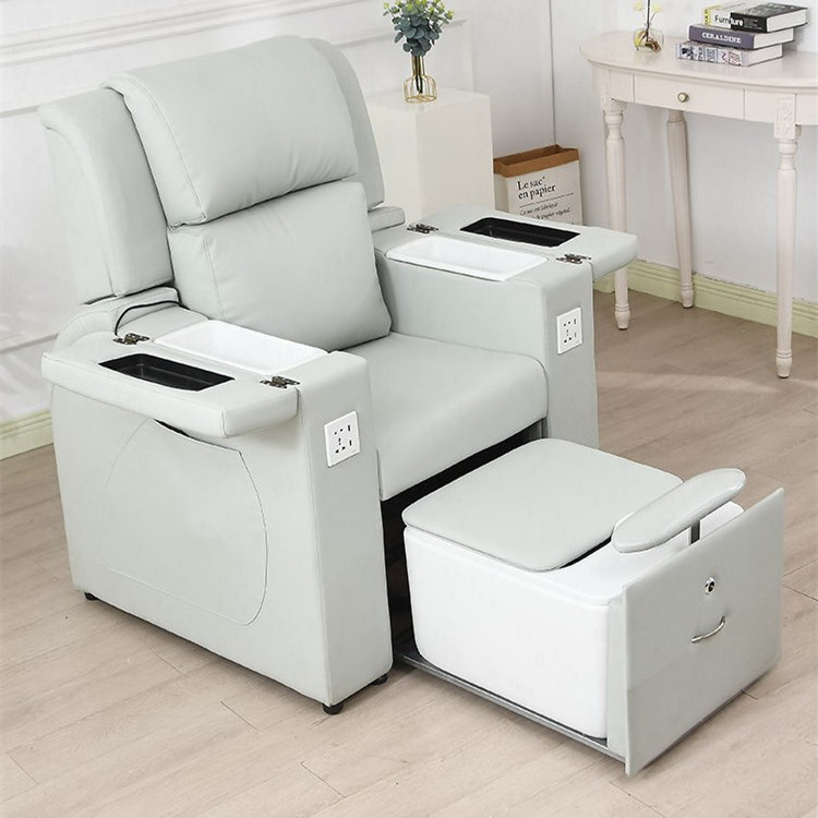 Multifunction Luxury Great Popular Leisure Facility Foot Massage Spa Pedicure Chair With Sink