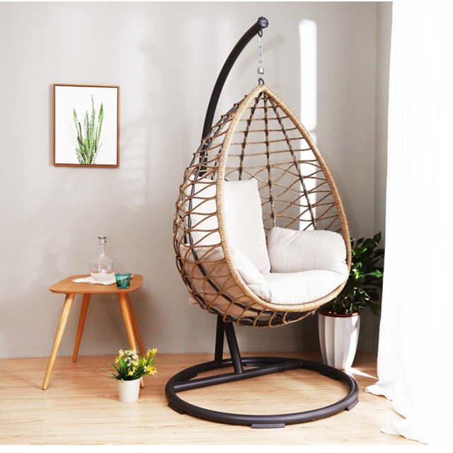 Modern Hammock Wicker Rattan Garden Outdoor Furniture Egg Hanging Patio Swing Chair