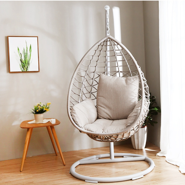 Modern Hammock Wicker Rattan Garden Outdoor Furniture Egg Hanging Patio Swing Chair