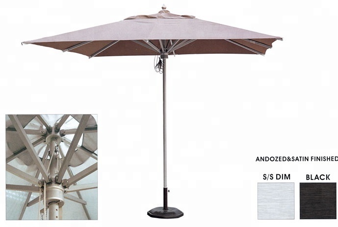 Cheap Strong Wooden Outdoor Patio Beach Balinese Garden Umbrella