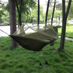 Factory price with insect mosquito net outdoor camping hammock