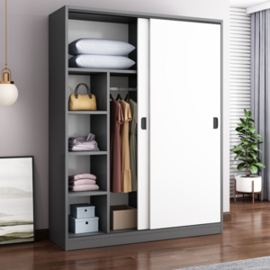 Top Selling Sliding Door Wardrobe Panel Wardrobe Wood Modern Living Room Storage Cabinet