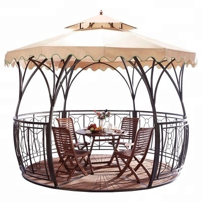 Outdoor Wood Gazebo Garden Pavilion Tent