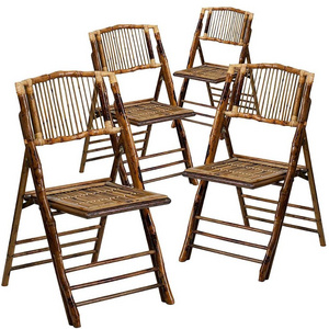 Antique Best Selling Solid Wood Cafe Wooden Folding Chair Dining Chair