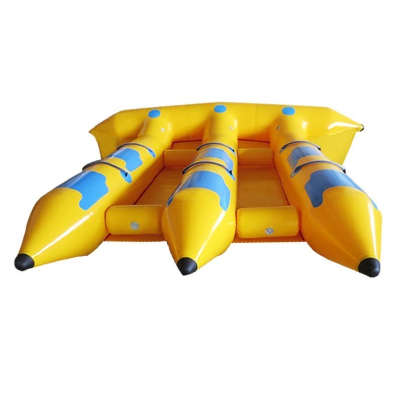 Customized Wholesale Inflatable towable flyfish water sports inflatable banana boat Water Play Towable Tube