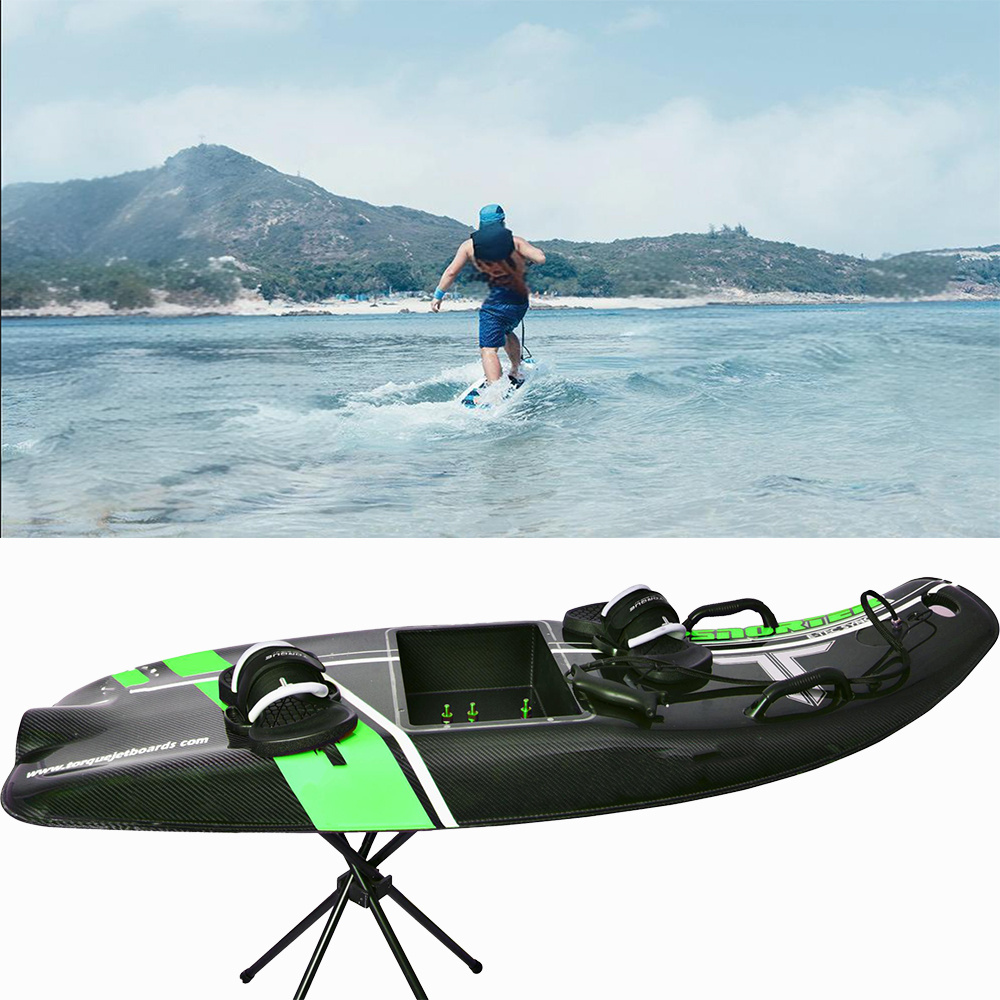 Jet Surf Carbon Fiber Electric Surfboard with 110cc Gasoline Motor 56km/h Speed for Ocean Waters Jet Board Surfing