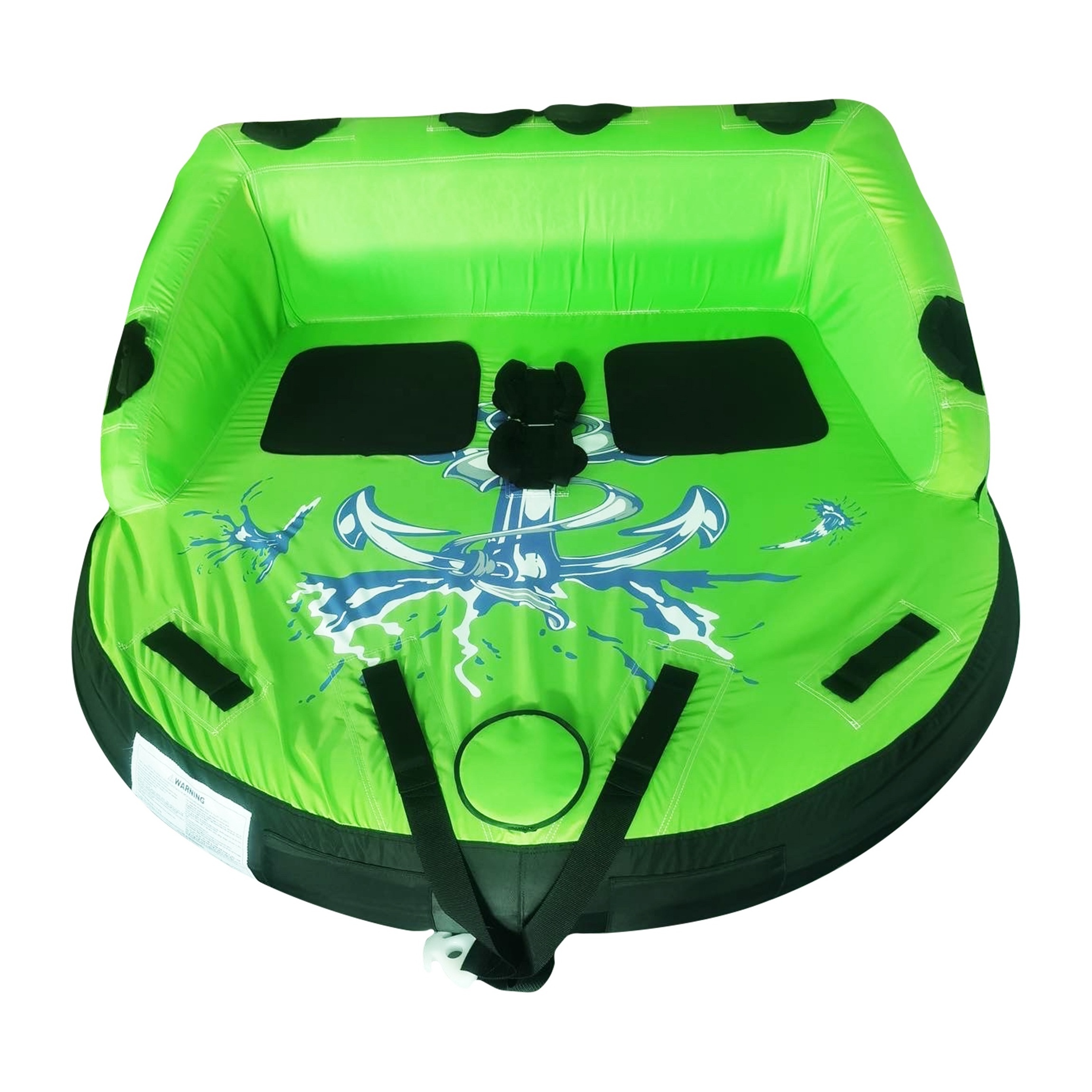 Towable Tube 1-4 Riders Surf Traction Tube Water Ski Sofa Inflatable Tube