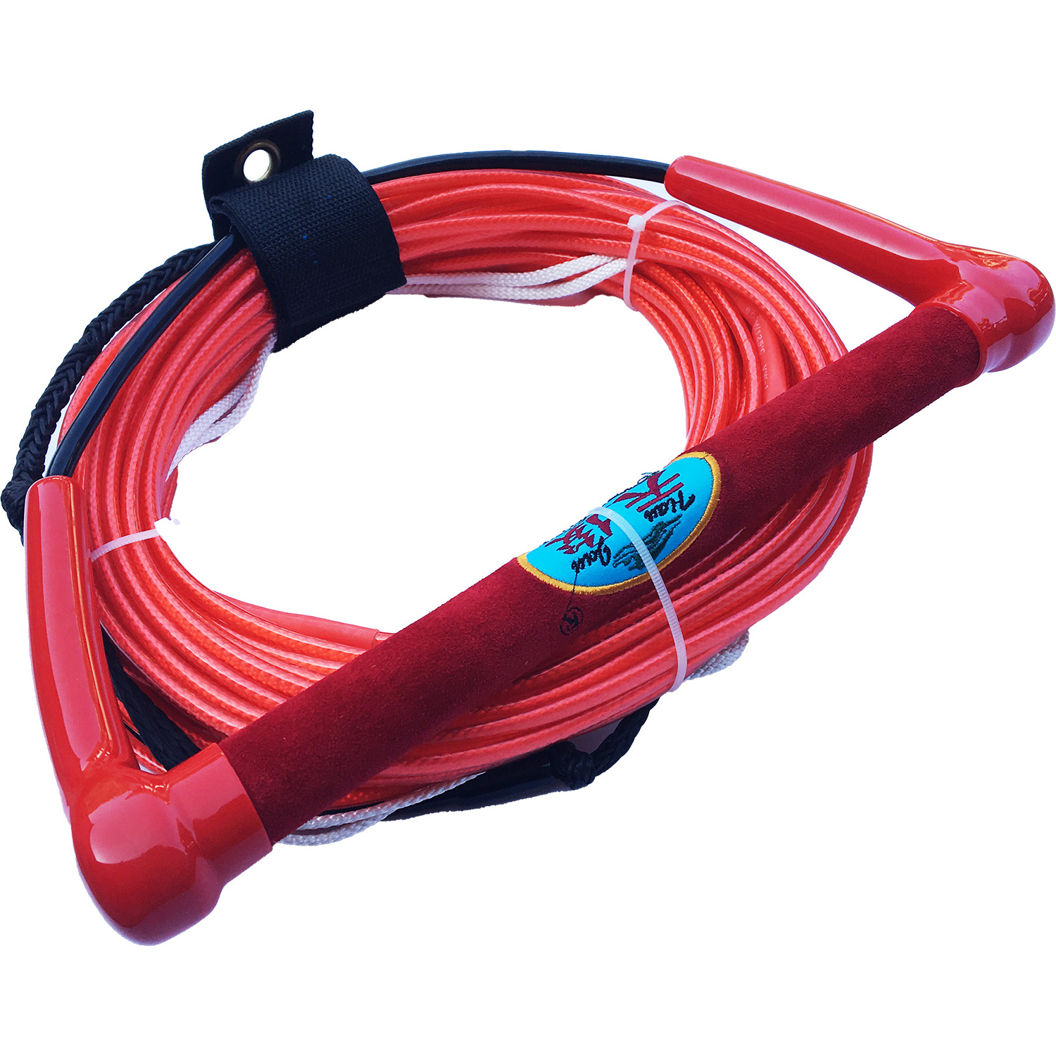 Elastic Surfboard Leash Coils with EVA Handles for Superior Flexibility Factory Direct with Reinforced Ends