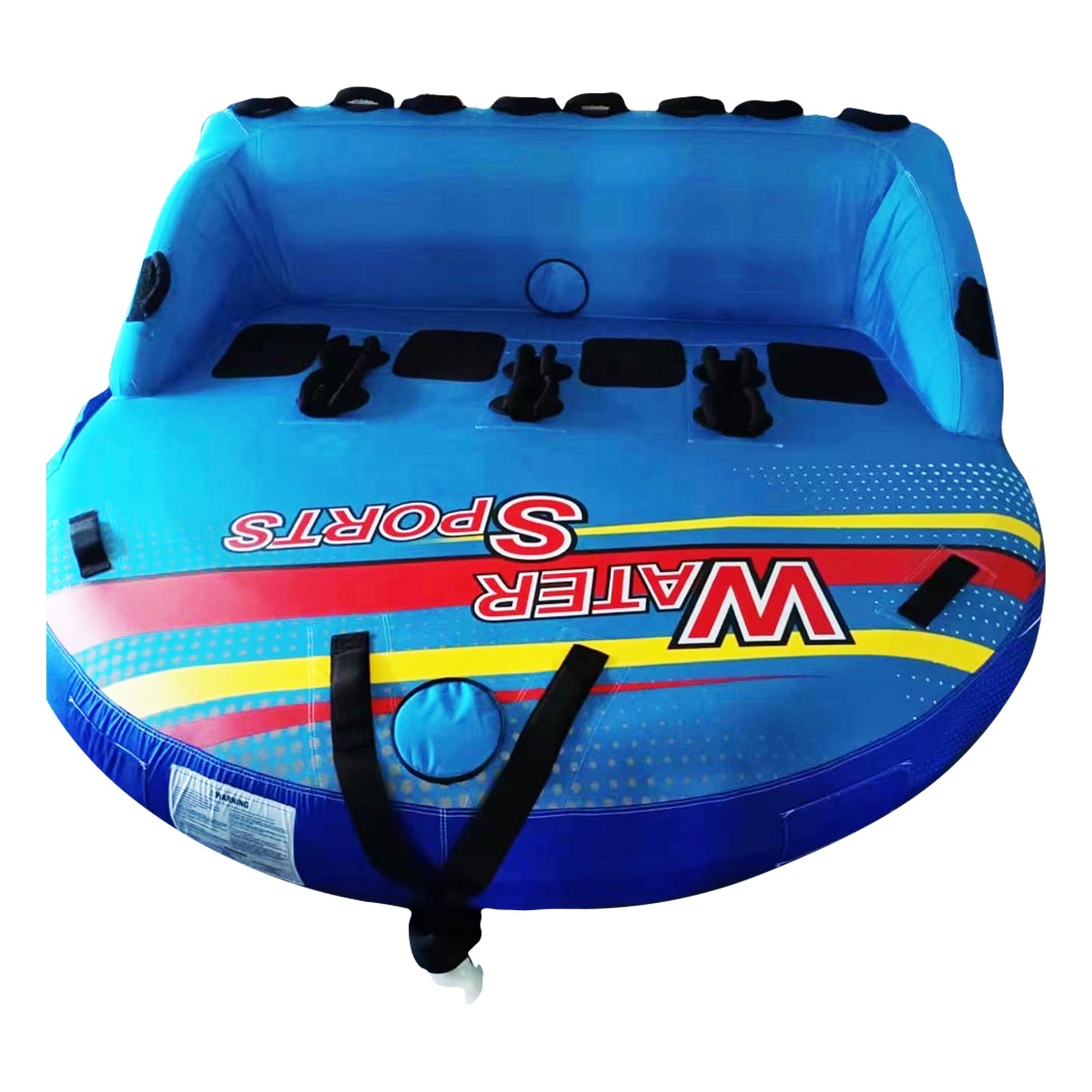 Towable Tube 1-4 Riders Surf Traction Tube Water Ski Sofa Inflatable Tube