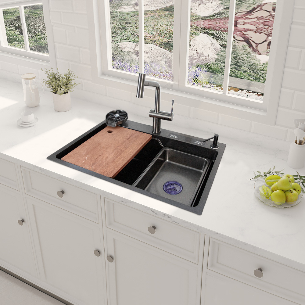 Ultrasound Sink Stainless Steel Cleaning Fruit And Vegetable Bar Sinks For The Kitchen