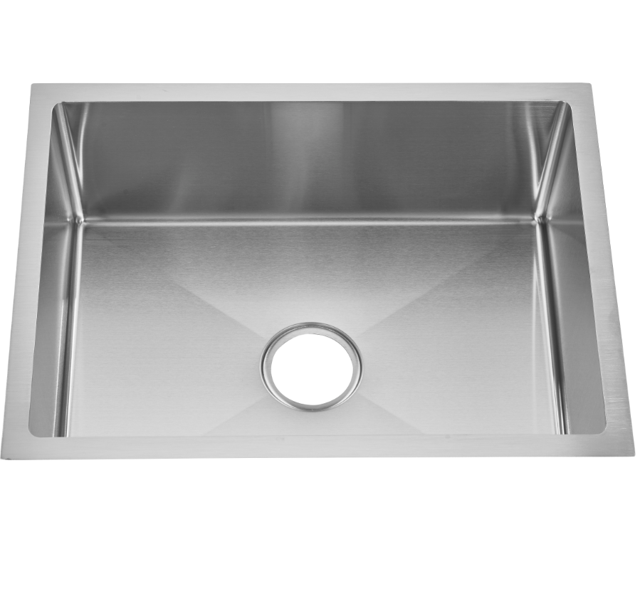 Customized Workstation Ledge Undermount 16 Gauge Single Bowl Stainless Steel Kitchen Sin Hand Made Sink