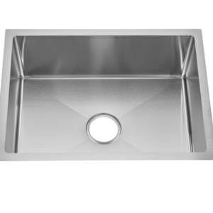 Customized Workstation Ledge Undermount 16 Gauge Single Bowl Stainless Steel Kitchen Sin Hand Made Sink