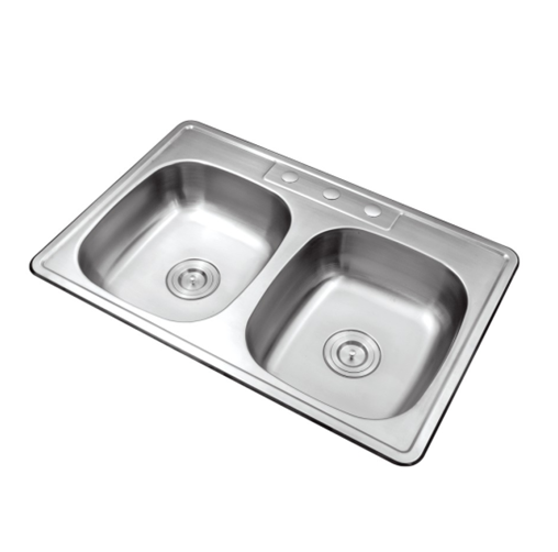 new modern commercial double bowl 304 stainless steel new coming kitchen sinks