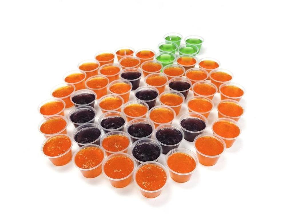 2.5 oz Plastic Gelatin Jello Shot Cups with Lids restaurant condiment containers,SLIME STORAGE CONTAINERS