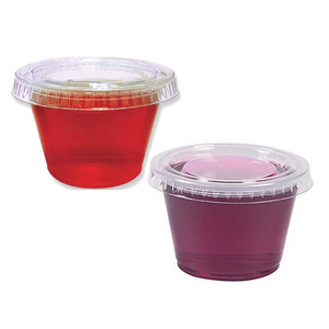 2.5 oz Plastic Gelatin Jello Shot Cups with Lids restaurant condiment containers,SLIME STORAGE CONTAINERS