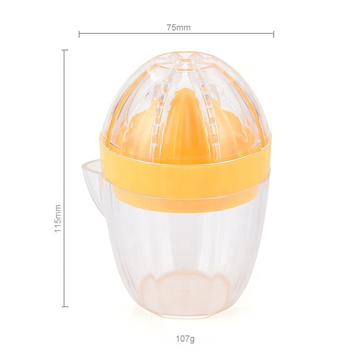 Hand Lemon Orange juicer Lime Press Manual Portable Citrus Juicer Squeezer with Juicer Cup and Strainer