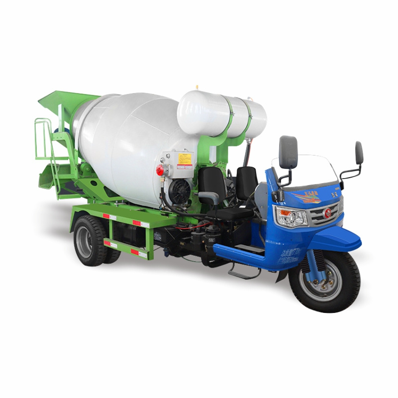 10 cubic meters concrete mixer truck Mixing with Loading and Unloading Equipment self loading concrete mixer truck for sale