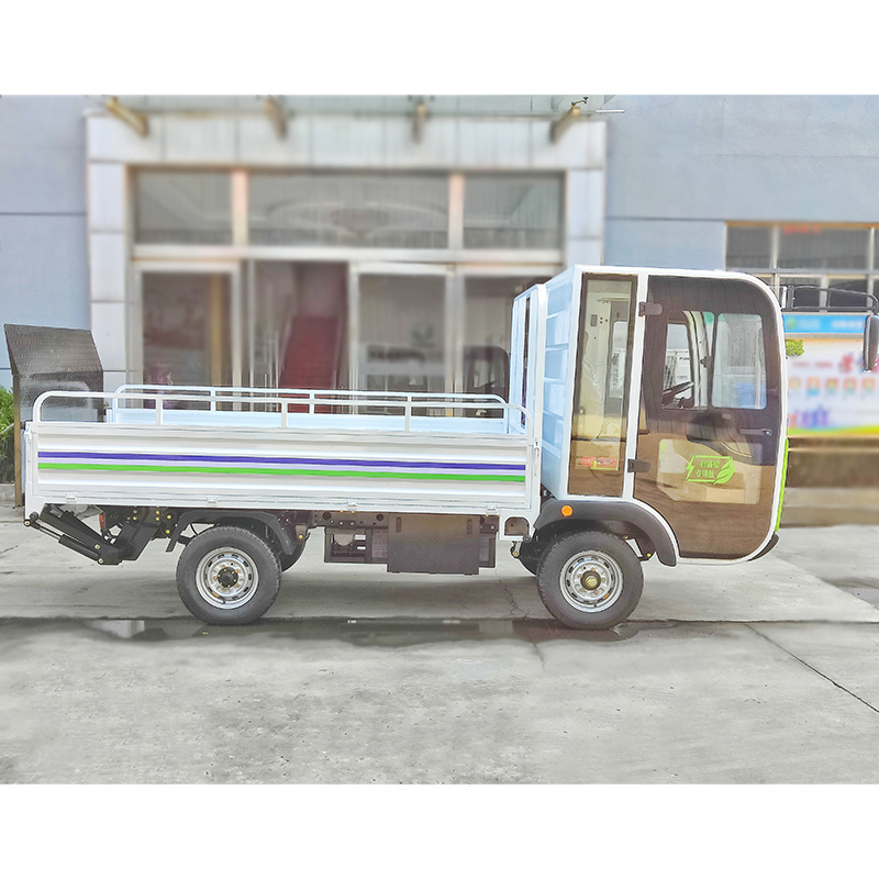 Road sanitation cleaning garbage motor tricycle garbage truck balloons tricycle for cargo garbage can cleaning truck