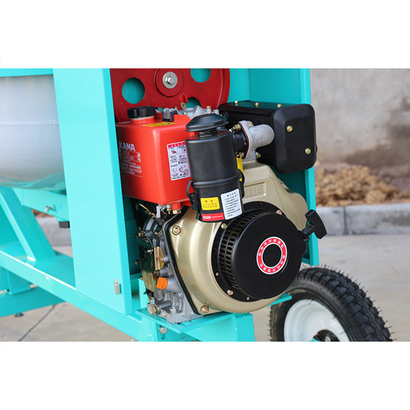 3 Yard Concrete Mixer Selling 1m Self Loading small Concrete Mixer Automatic Rotation  Diesel Pan Mixer Concrete