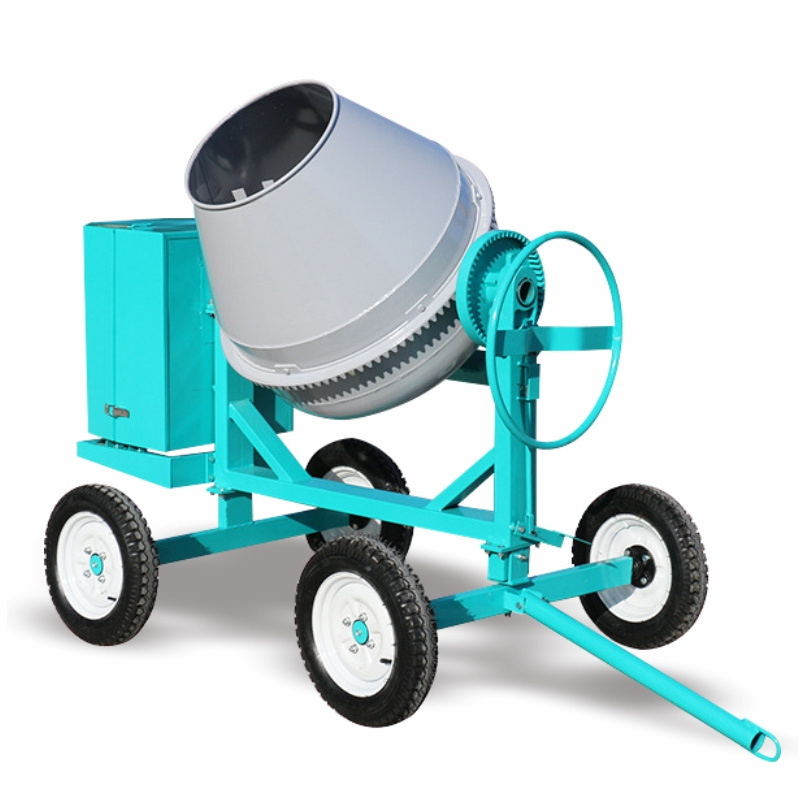 3 Yard Concrete Mixer Selling 1m Self Loading small Concrete Mixer Automatic Rotation  Diesel Pan Mixer Concrete