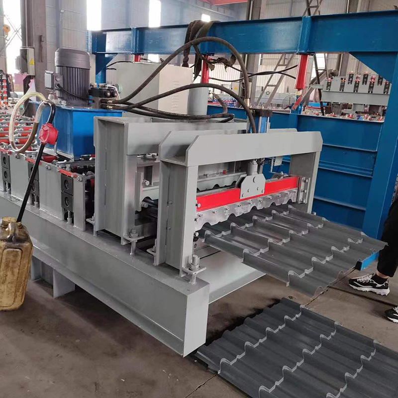 Full Automatic Roof Sheet Glazed Tiles Roll Forming Machine Glazed Roof Tile Making Machine