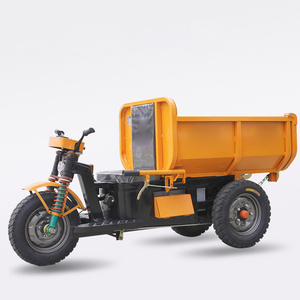 Good Price Small Construction 700kg Load Tipping Capacity Electric tricycle Mini Dumper Concrete buggy