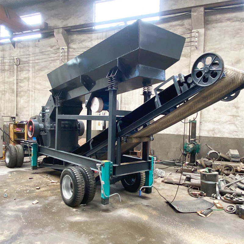 Hot Sale Small Mini Diesel Engine Mobile Rock Stone Energy Mining pe400x600 Mobile Gold Ore Crusher Jaw Crusher