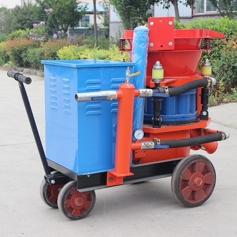 High Efficiency Shotcrete Cement Sprayer Machine Good Price Gunite Shotcrete Machine Dry and Wet Shotcrete Machine