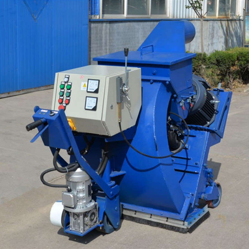 Good Quality Wheel Shot Blasting Machine China Portable Shot Blast Machines Mobile Road Shot Blasting Machine