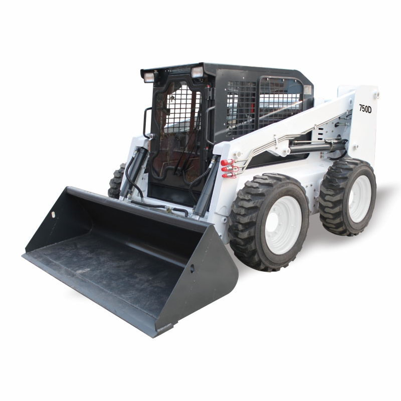 Mini Electric/ Diesel Skid Steer Loaders Made in China Skid Steer Loader with Track High Efficiency Skid Steer