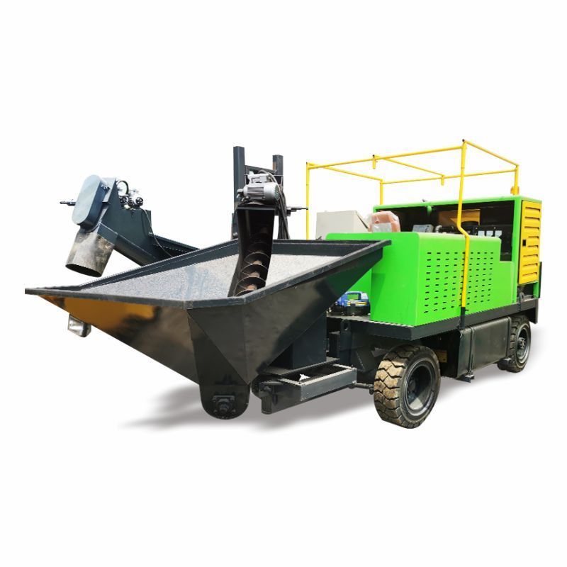 Road edge stone masonry machine trench forming machine water canal landscape concrete curb machine